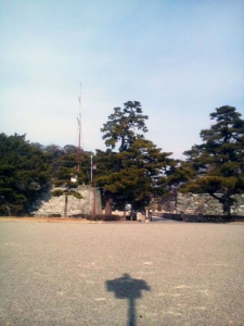徳島城跡入り口